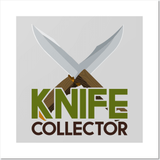 Knife collector Posters and Art